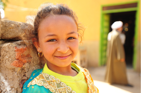 Egypt: Young Girl in the Countryside : Travel World : Michael Ventura Photography, Washington DC, Portraits, Stock, Caribbean, Headshots, head, shots , Photographer, Photography