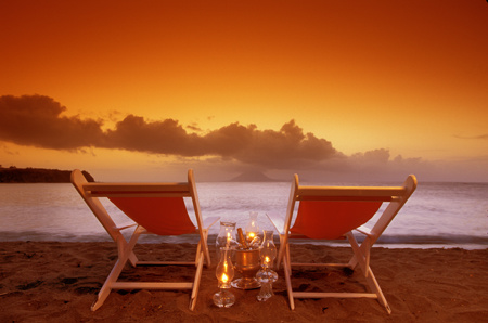 Romantic Sunset Seating on St. kitts : Travel Caribbean : Michael Ventura Photography, Washington DC, Portraits, Stock, Caribbean, Headshots, head, shots , Photographer, Photography