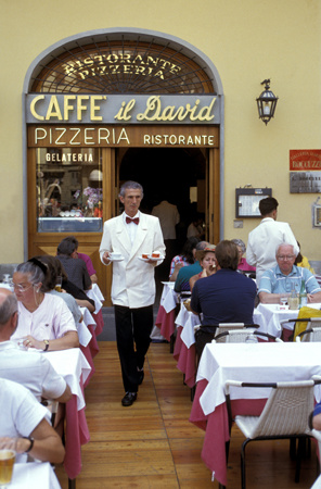 Italy: Cafe Il David, Florence : Travel World : Michael Ventura Photography, Washington DC, Portraits, Stock, Caribbean, Headshots, head, shots , Photographer, Photography