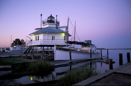 Chesapeake Bay Maritime Museum at St. Michael's, MD-Hooper Straight Lighthouse : Travel USA : Michael Ventura Photography, Washington DC, Portraits, Stock, Caribbean, Headshots, head, shots , Photographer, Photography